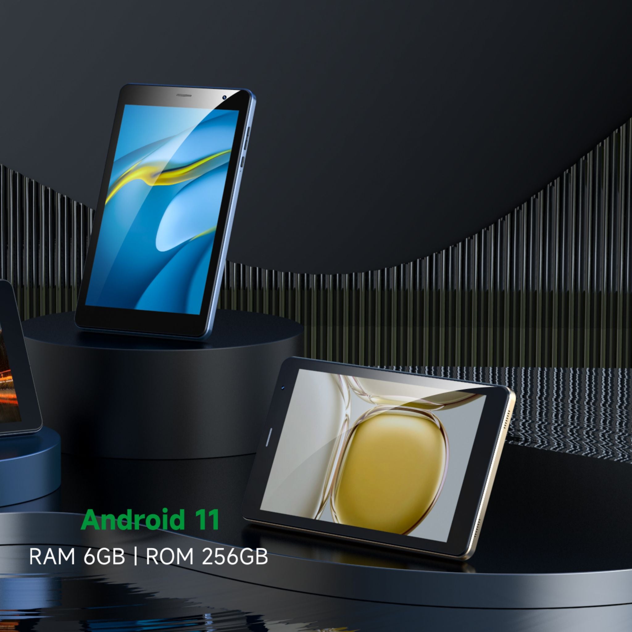 Modio M118 8" Android Tablet with Dual SIM and Free Gifts – Gold