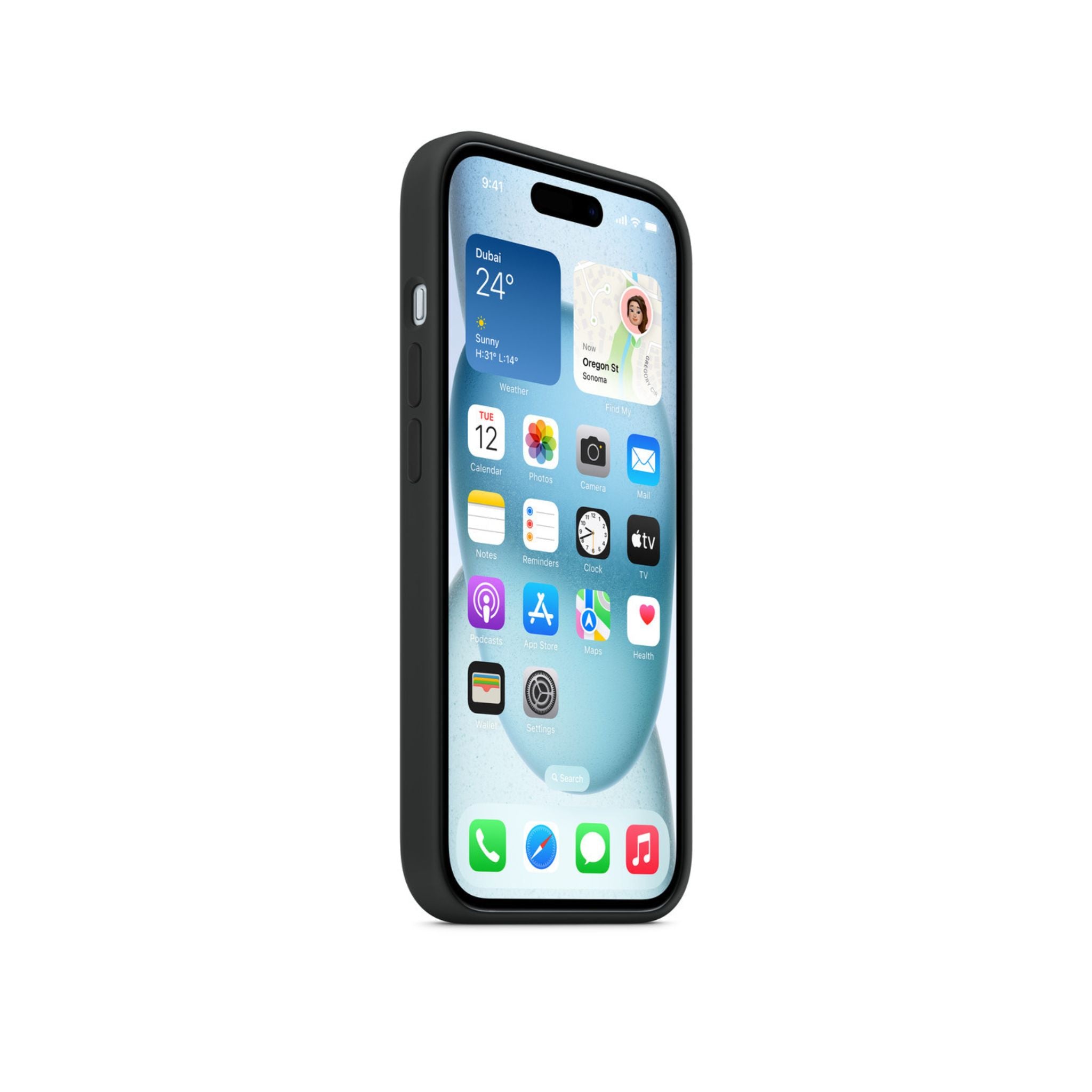 APPLE iPhone 15 Silicone Case with MagSafe