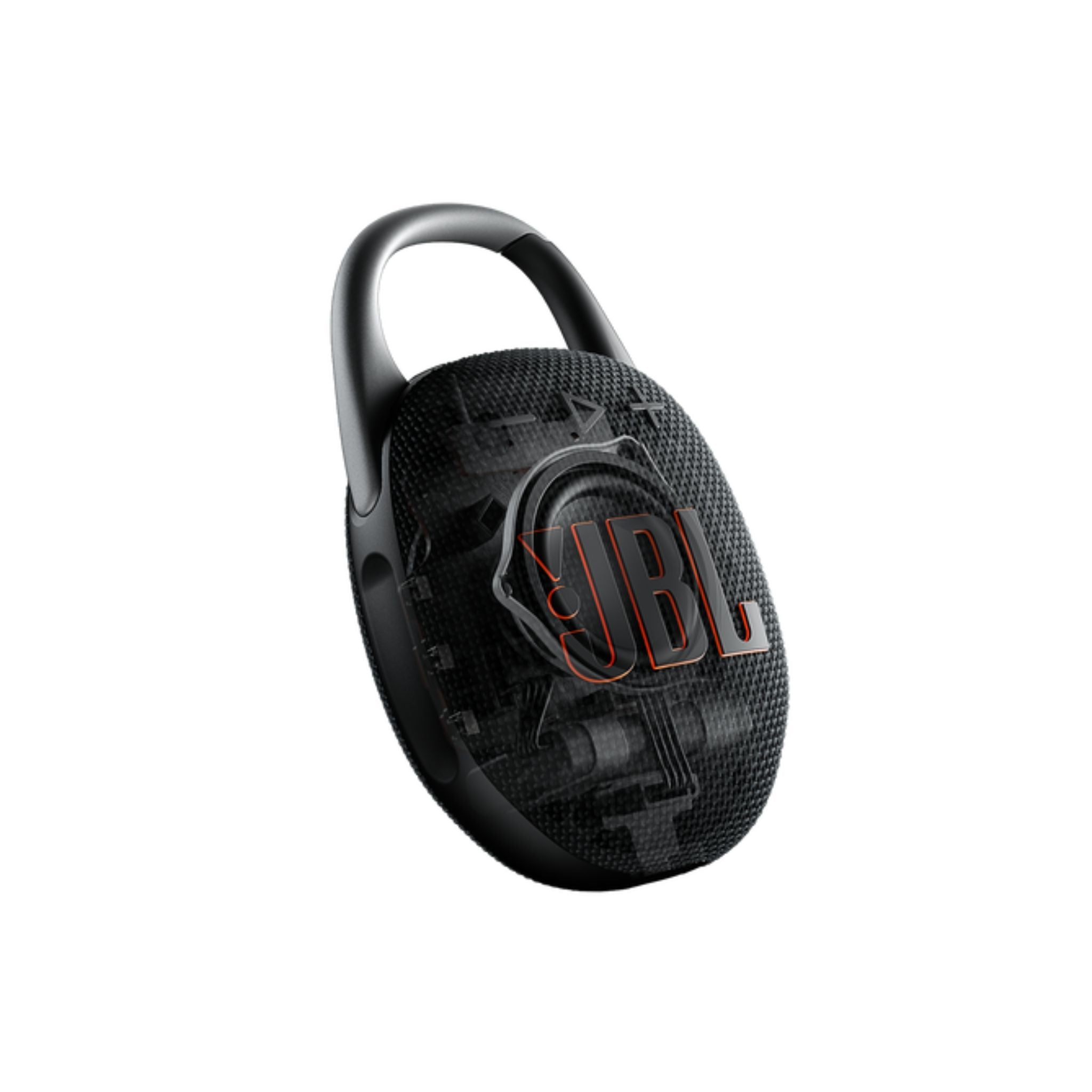 JBL Clip 5 Portable Wireless Speaker, Bluetooth 5.3, 3 Hours Charging Time, 15 Hours Battery Life, Splash Proof, Water Proof & Dust Proof, Rechargeable Battery - Black