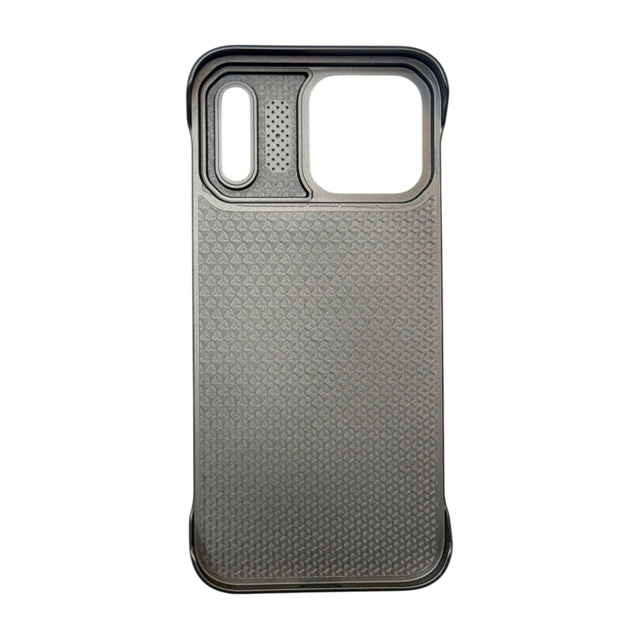 Compatible Phone Case Plastic Metal-Look MagSafe for iPhone 17 Pro Max
