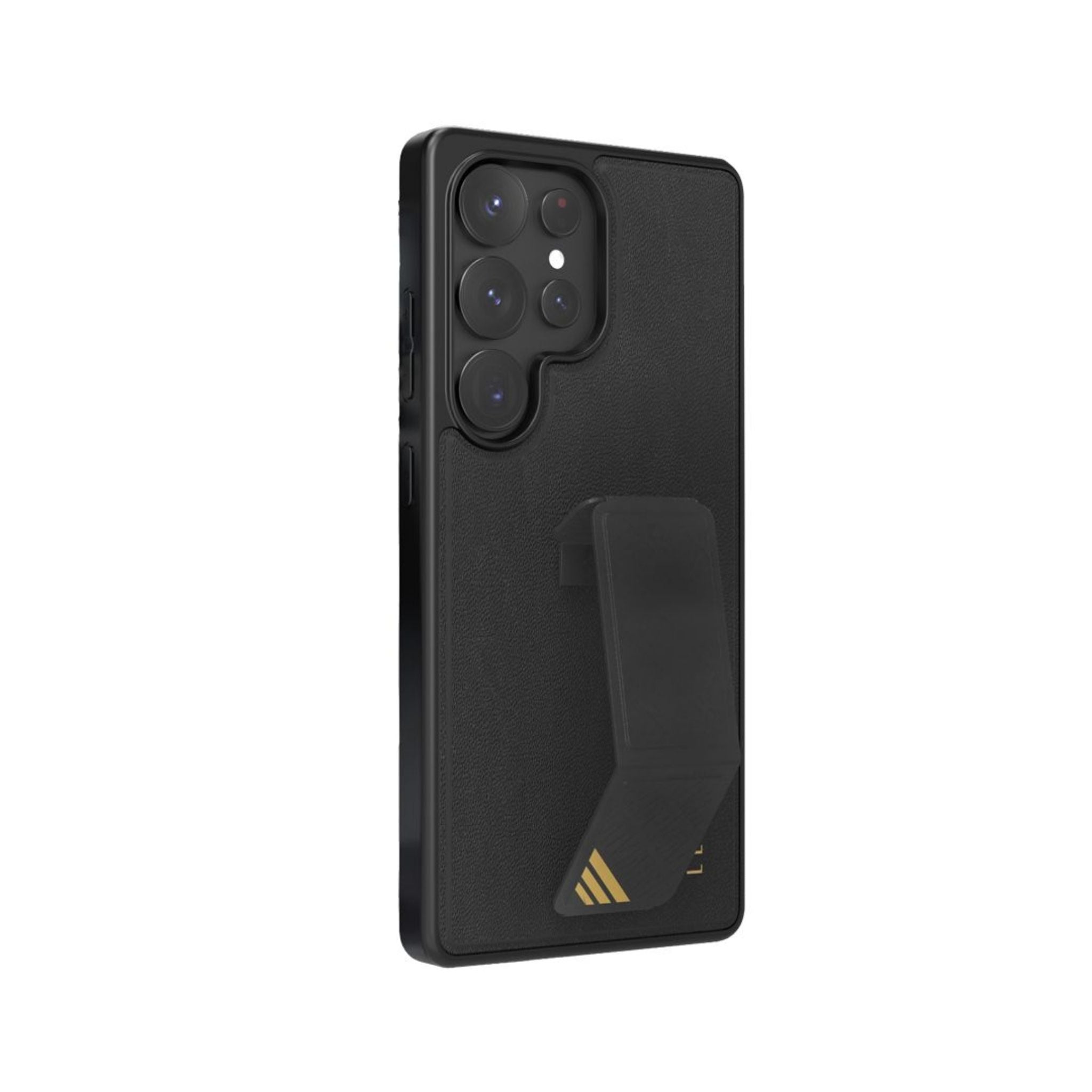 Levelo Morphix Leather Case for Samsung S25 Ultra - Black