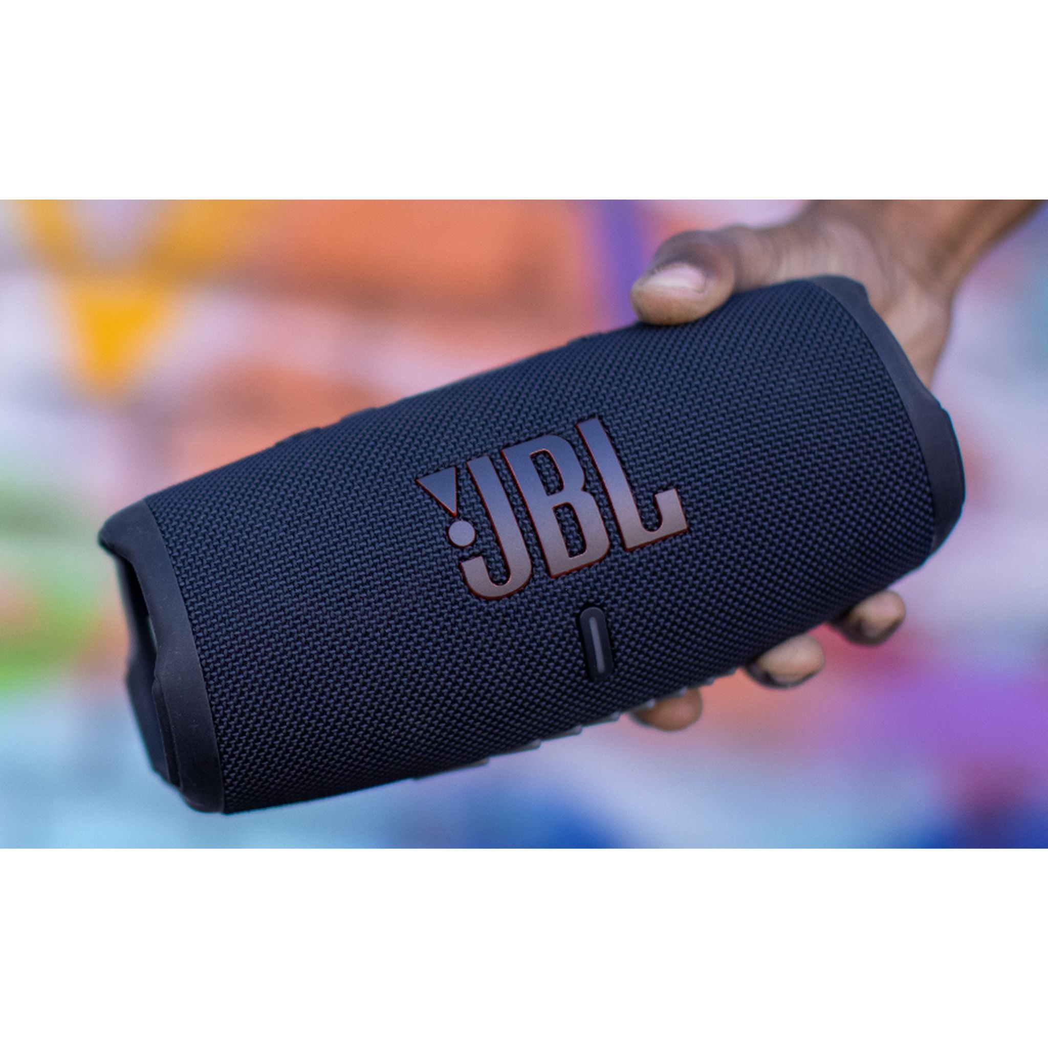JBL Charge 5 - Portable Bluetooth Speaker with deep bass, IP67 Waterproof and Dustproof, 20 hours of Playtime, Built-in powerbank- Blue