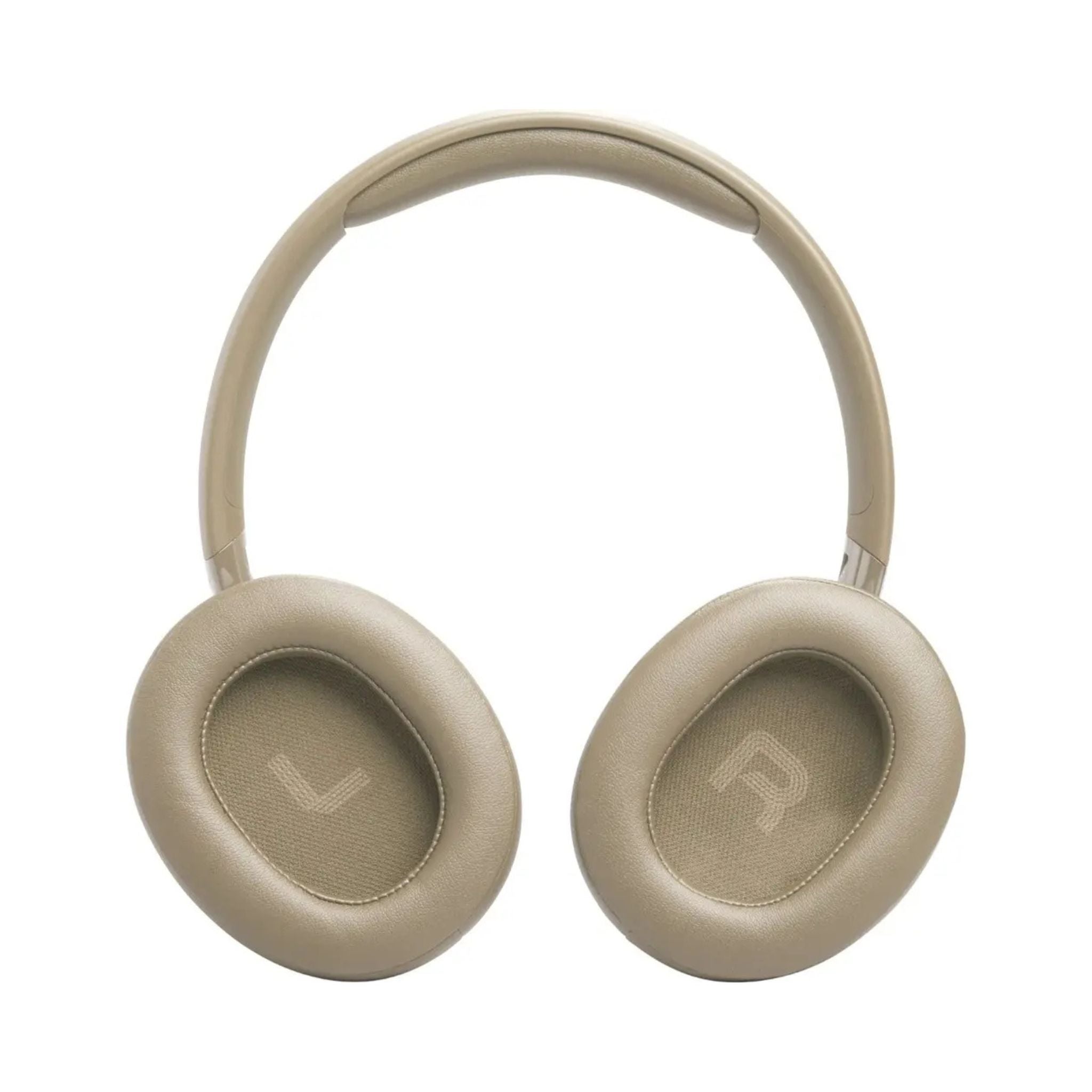 JBL Tune 730BT Wireless Over-Ear Bluetooth Headphones with Pure Bass Sound, 76H Battery Life, Dual Beamforming Mics, Multi-Point Bluetooth 6.0, Foldable & Comfortable – Beige