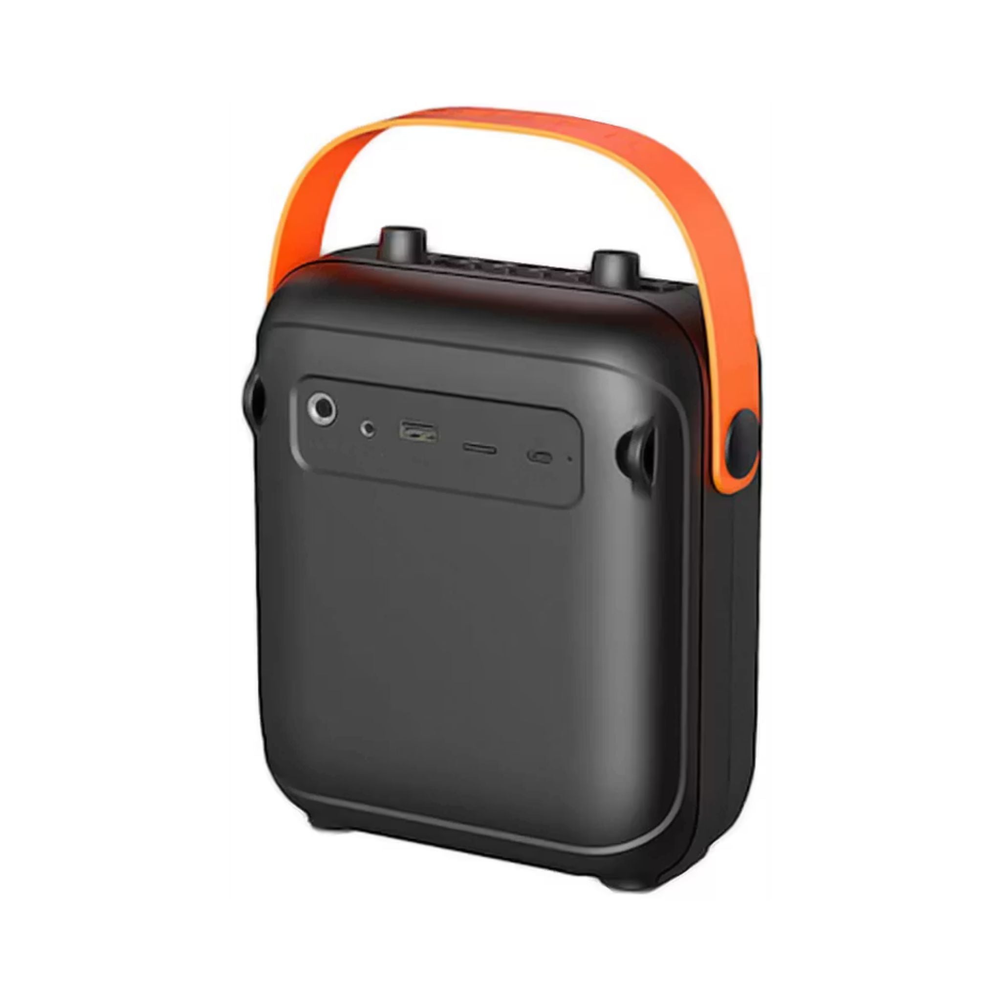 Monster MFS 1 Bluetooth Speaker, Up to 3.5 Hours Charging Time, Bluetooth 5.3, 10m Transmission Range - Black\ Orange