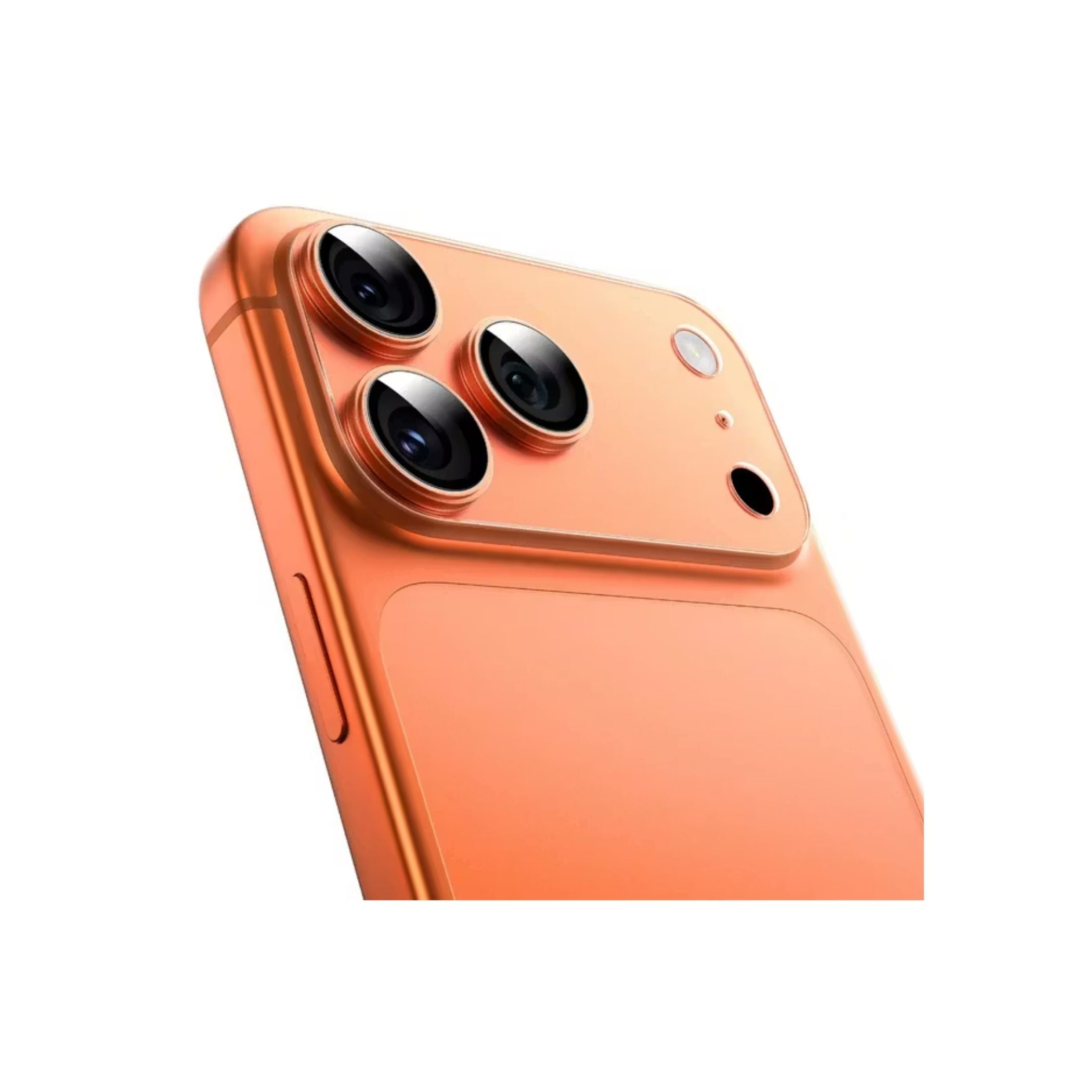 Green Lion Kanzen Camera Lens for iPhone 17 Pro Max, 9H Hardness, Easy to Apply, Anti Fingerprint, Bubble Free, Full Coverage, Ultra Clear Shooting, Impact Resistant, Ultra-Thin Base - Orange