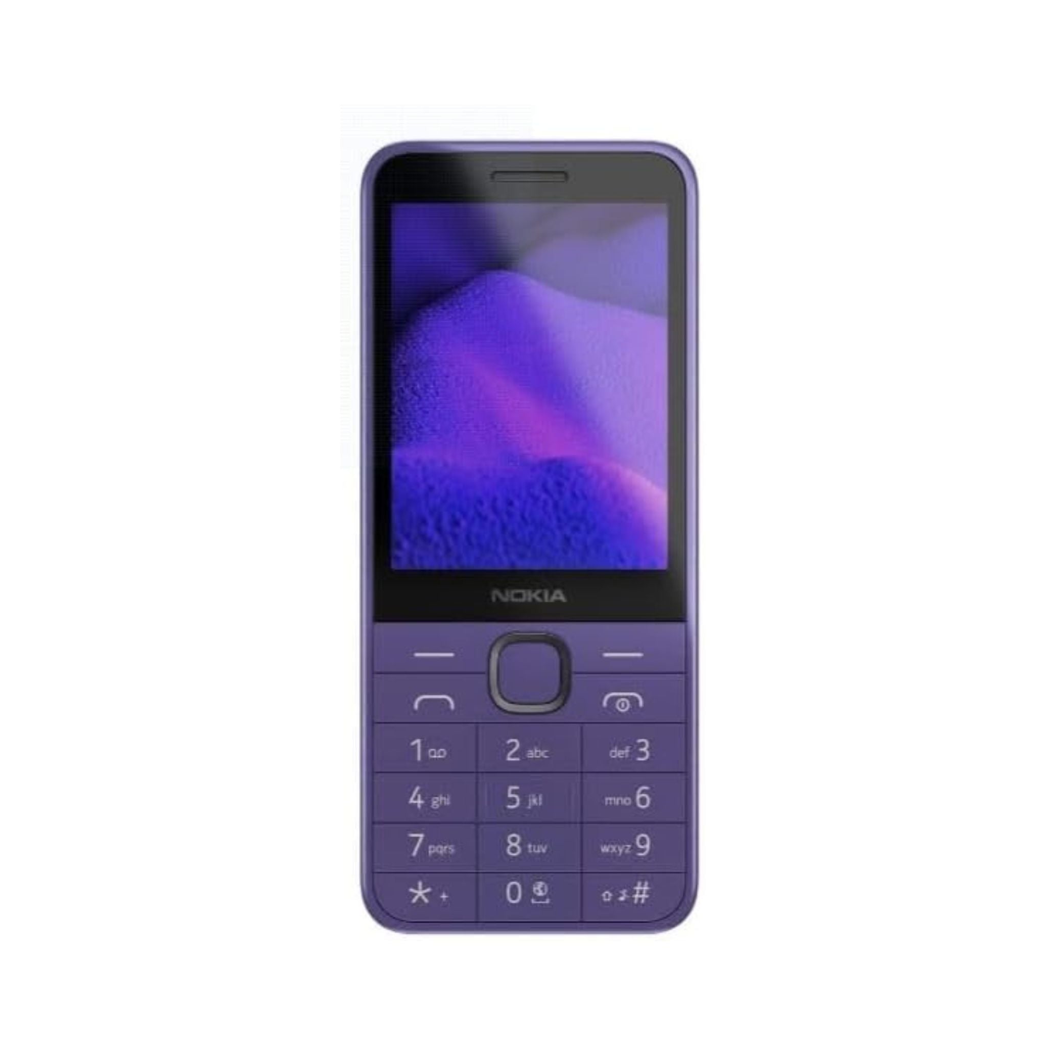 Nokia 235 Dual SIM 4G Feature Phone, 64MB RAM, 128MB Storage – Purple (Middle East Version)