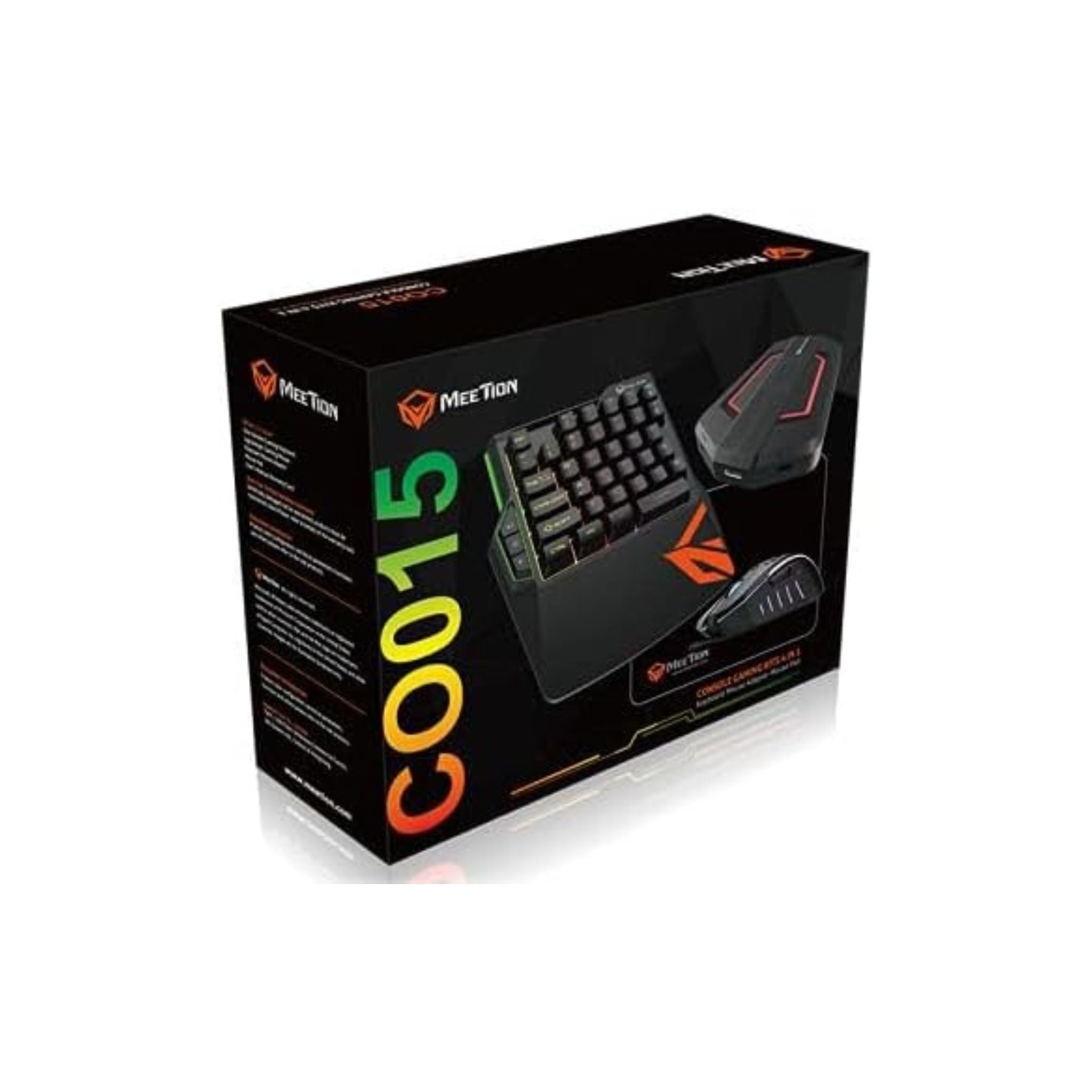 MEETION Gaming Kit Console 4-in-1 Keyboard & Mouse Bundle with Converter – CO015