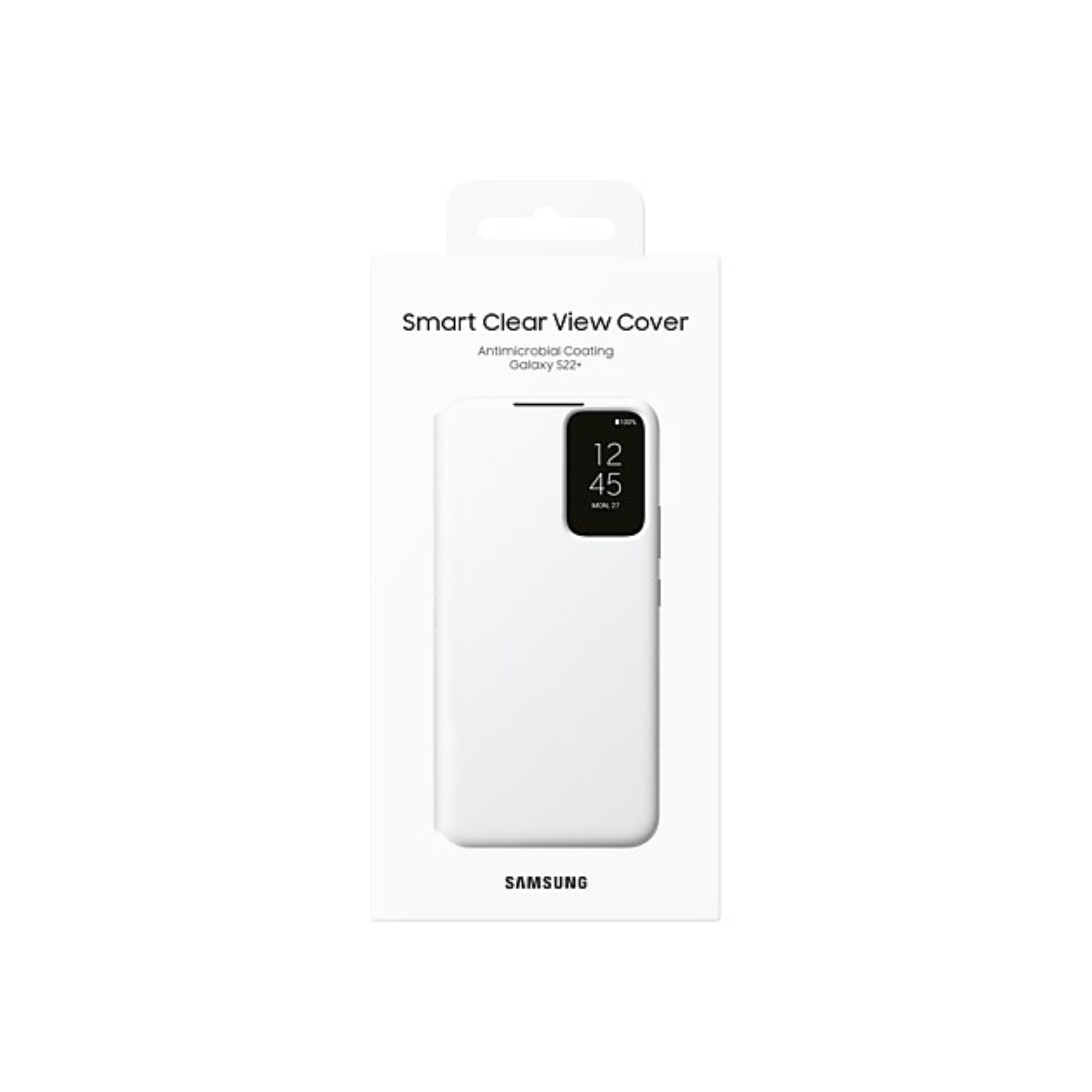 Samsung Galaxy S22+ Smart Clear View Cover -White