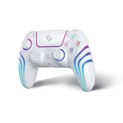 Porodo Gaming ShadowX Wireless Controller – Bluetooth 5.3, For Android / iOS / PC / PS5, RGB Adjustable Brightness, Built-in Speaker, Turbo Mode, USB-C Charging-White