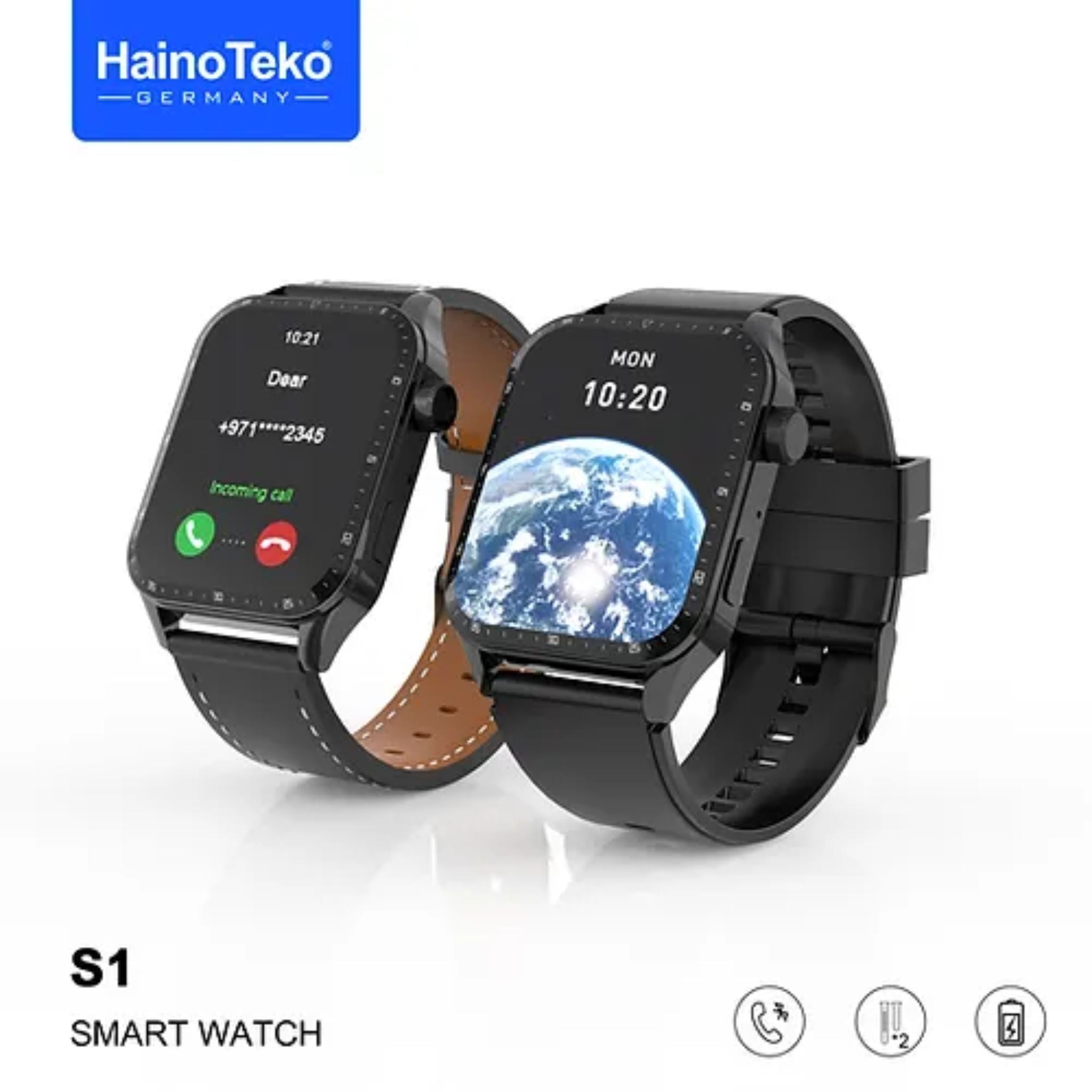 Haino Teko Germany S1 Smartwatch – Black
