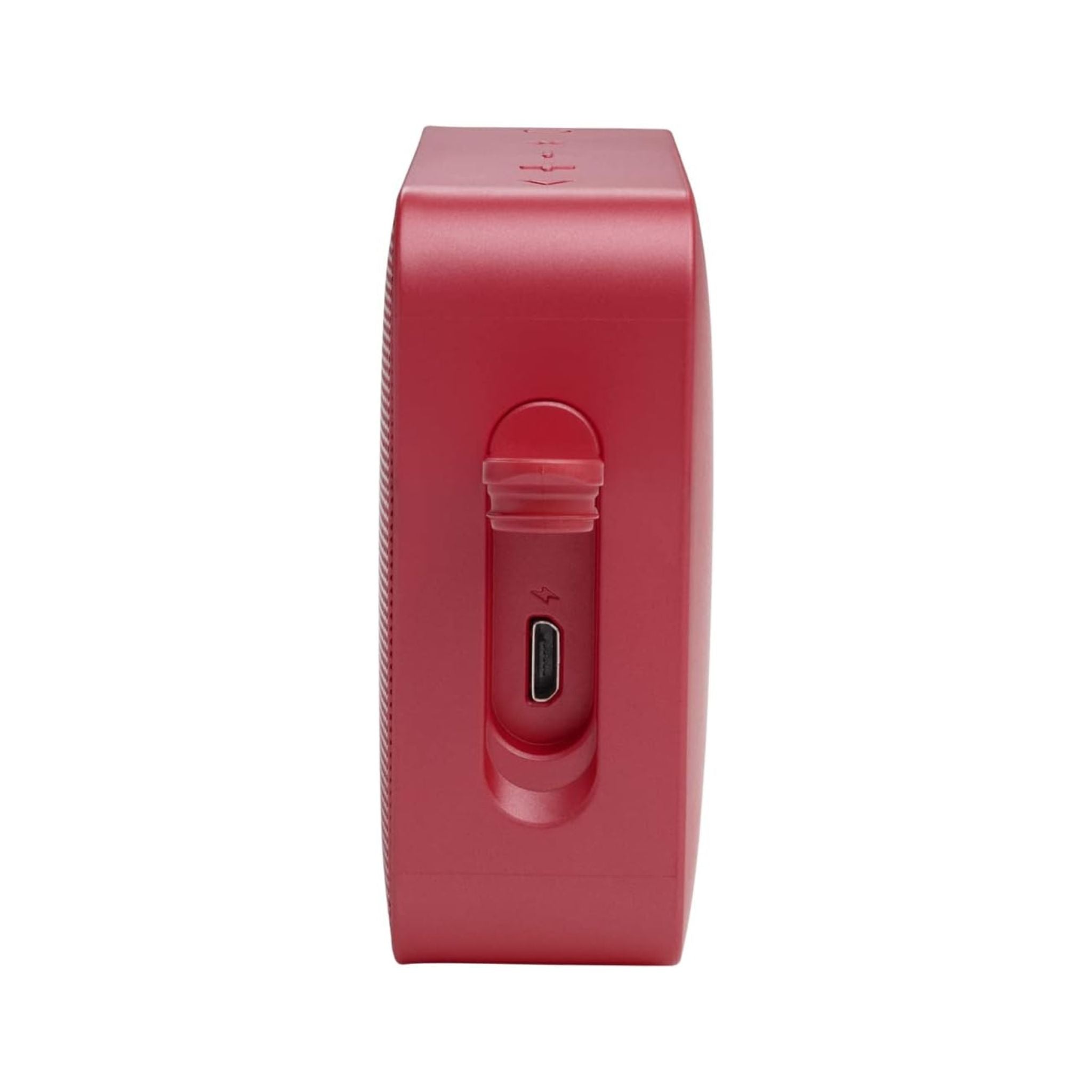 JBL Go Essential Portable Waterproof Speaker, Original JBL Pro Sound, Big Audio and Rich Bass, IPX7 Waterproof, Wireless Streaming, 5 Hours of Battery - Red