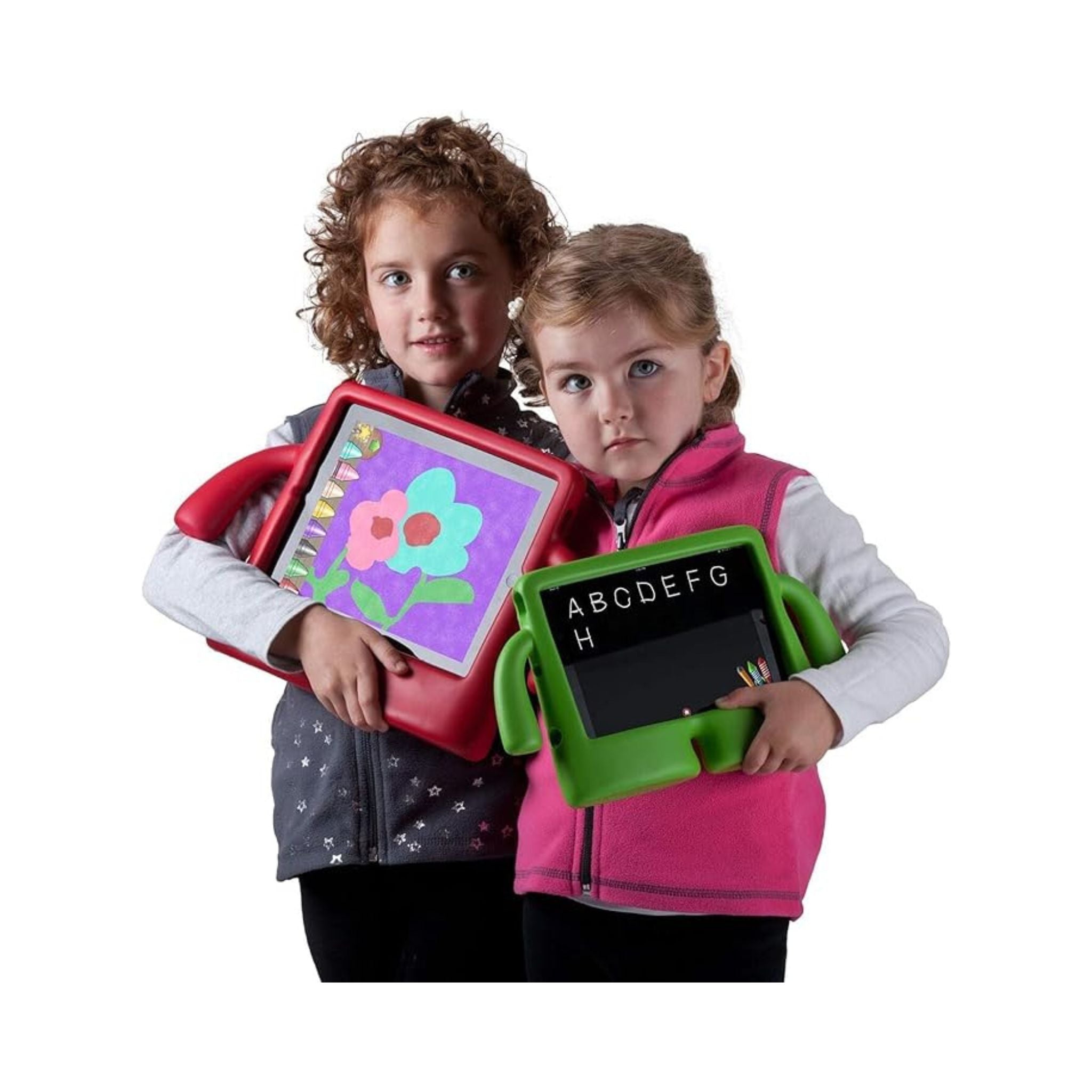 iPad Case Air 5th Generation 4th 10th 10.9 inch Pro 11 2020 2021 2022 Durable Shockproof Protective Cover for Kids Girls Boys - Silicone-Purple
