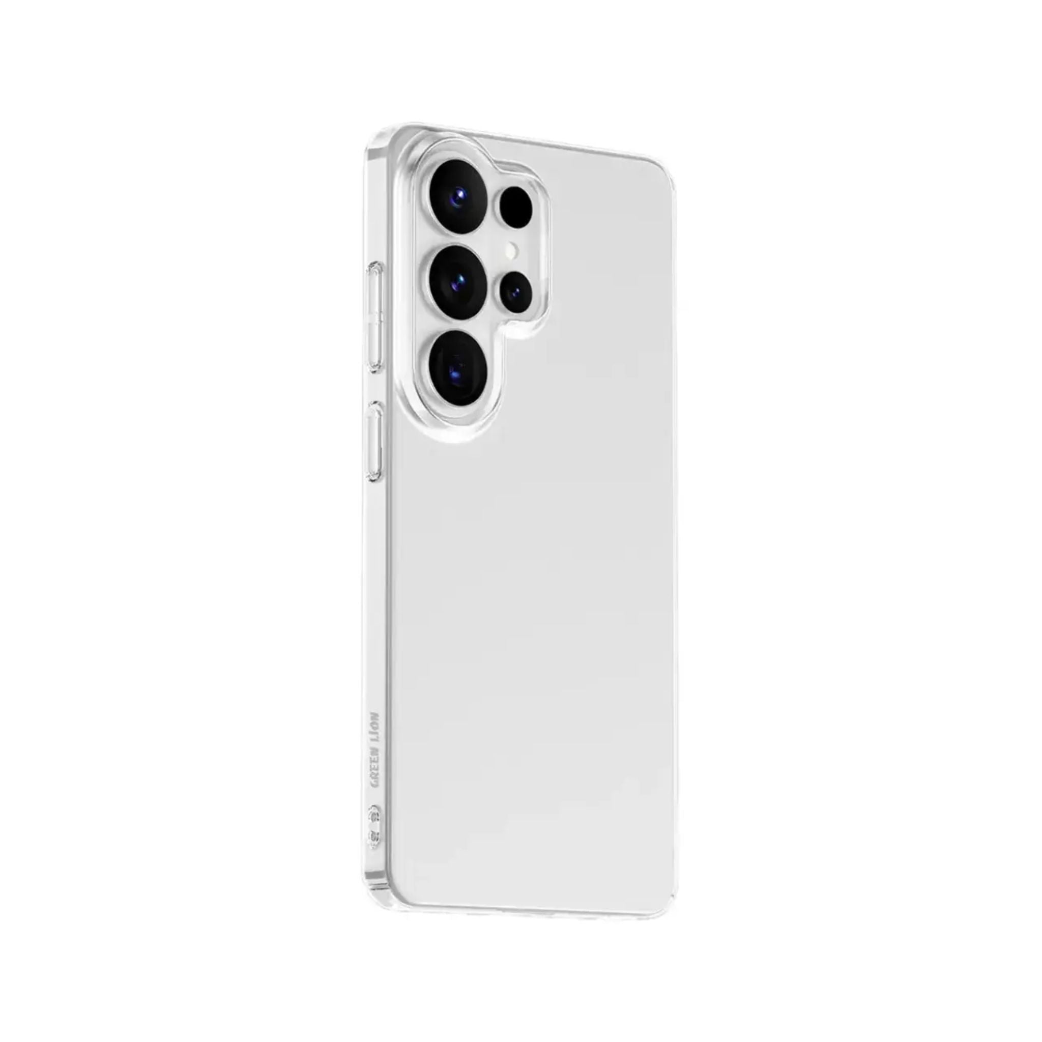 Green Lion Delgado PC Case for S26 Ultra – Ultra Slim & Lightweight, Anti-Scratch, Anti-Fingerprint, Anti-Yellowing, Camera Protection, Comfortable Grip with High-Stiffness Durable Construction and Anti-Microbial Coating – Clear