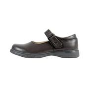 Symphony Girls School Shoes - Brown